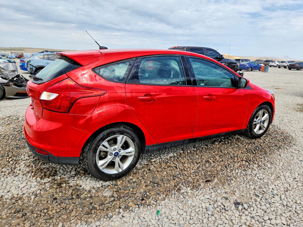 2012 Ford Focus Se Red vin: 1FAHP3K26CL105021