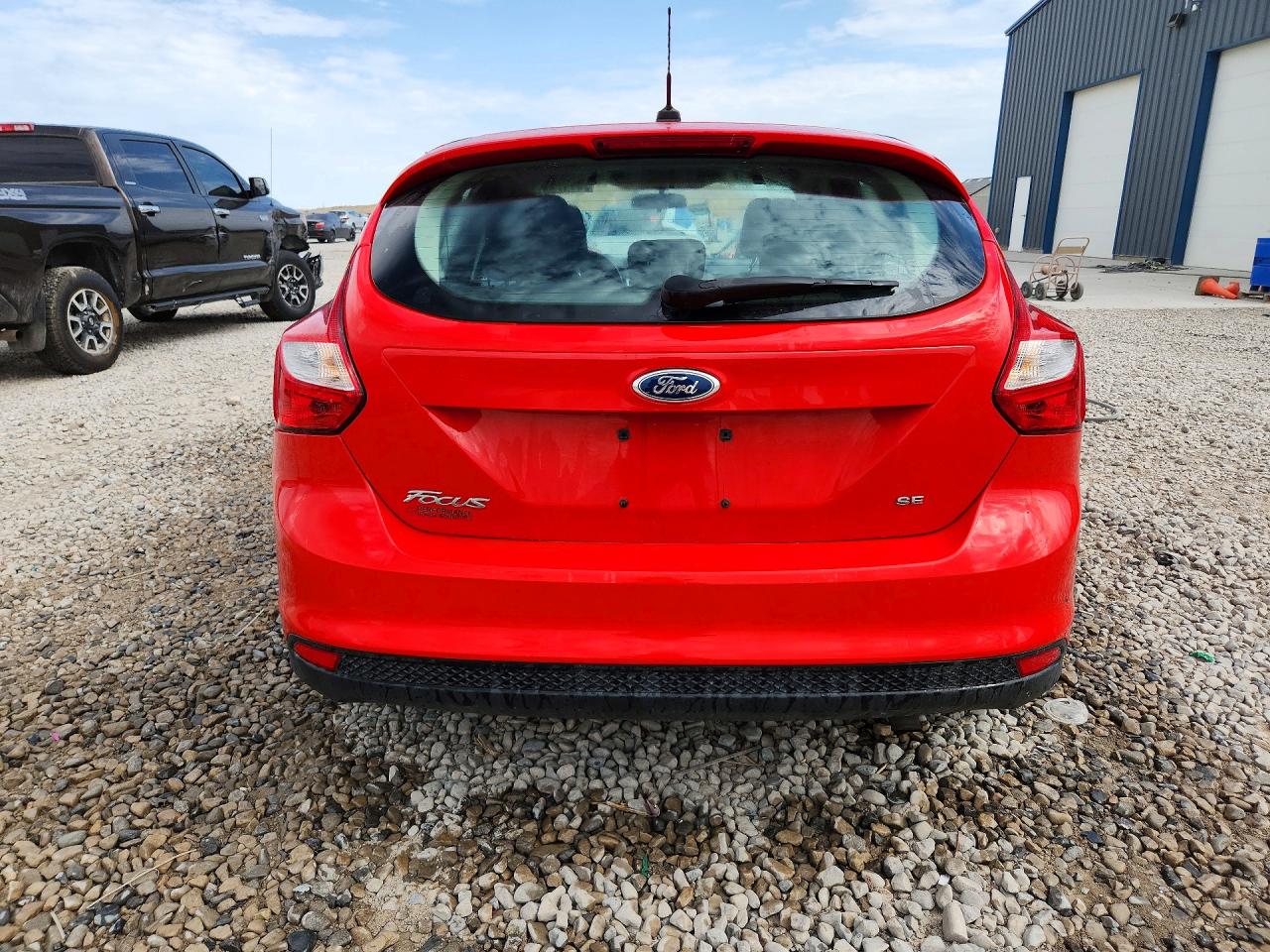 2012 Ford Focus Se Red vin: 1FAHP3K26CL105021