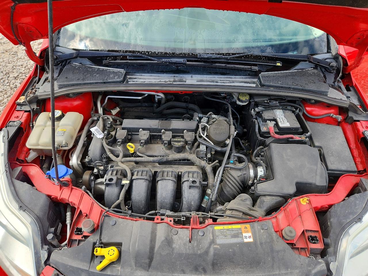 2012 Ford Focus Se Red vin: 1FAHP3K26CL105021
