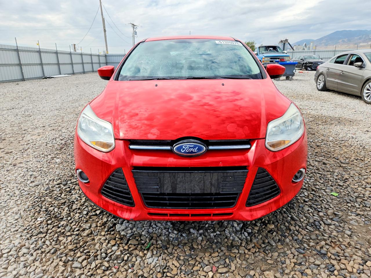 2012 Ford Focus Se Red vin: 1FAHP3K26CL105021