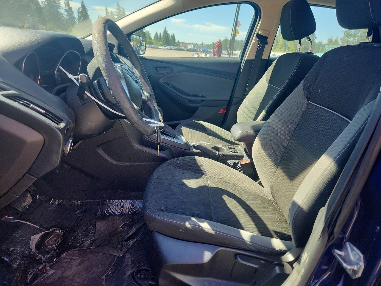 2012 Ford Focus Se Blue vin: 1FAHP3K26CL112356
