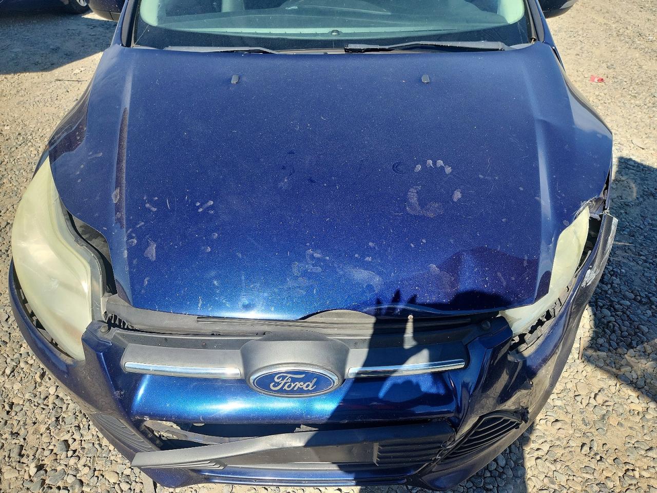 2012 Ford Focus Se Blue vin: 1FAHP3K26CL112356