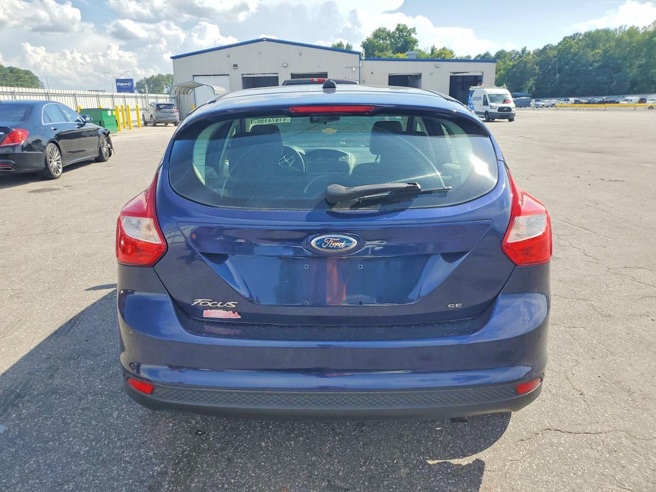2012 Ford Focus Se Blue vin: 1FAHP3K26CL117511