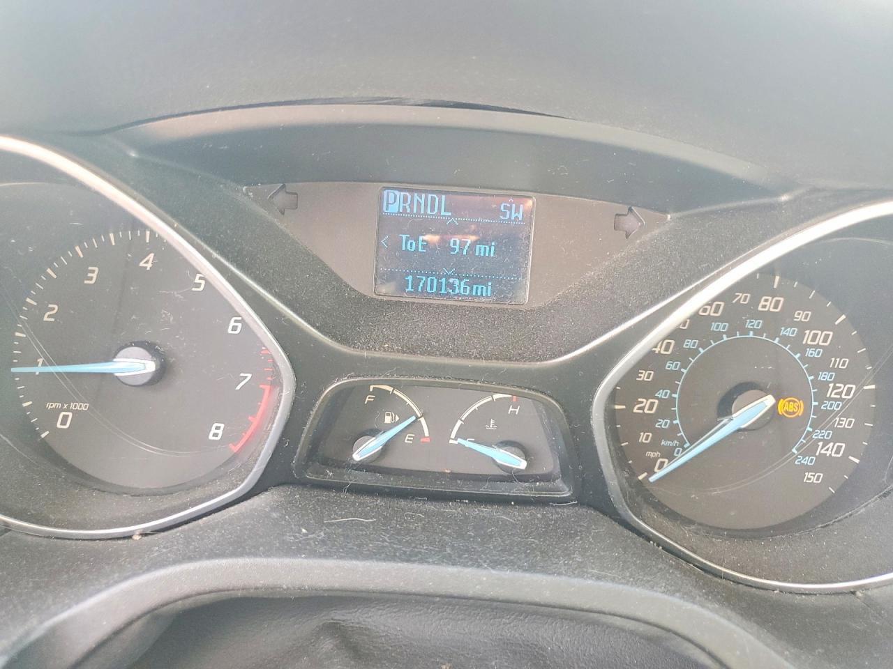 2012 Ford Focus Se Blue vin: 1FAHP3K26CL117511