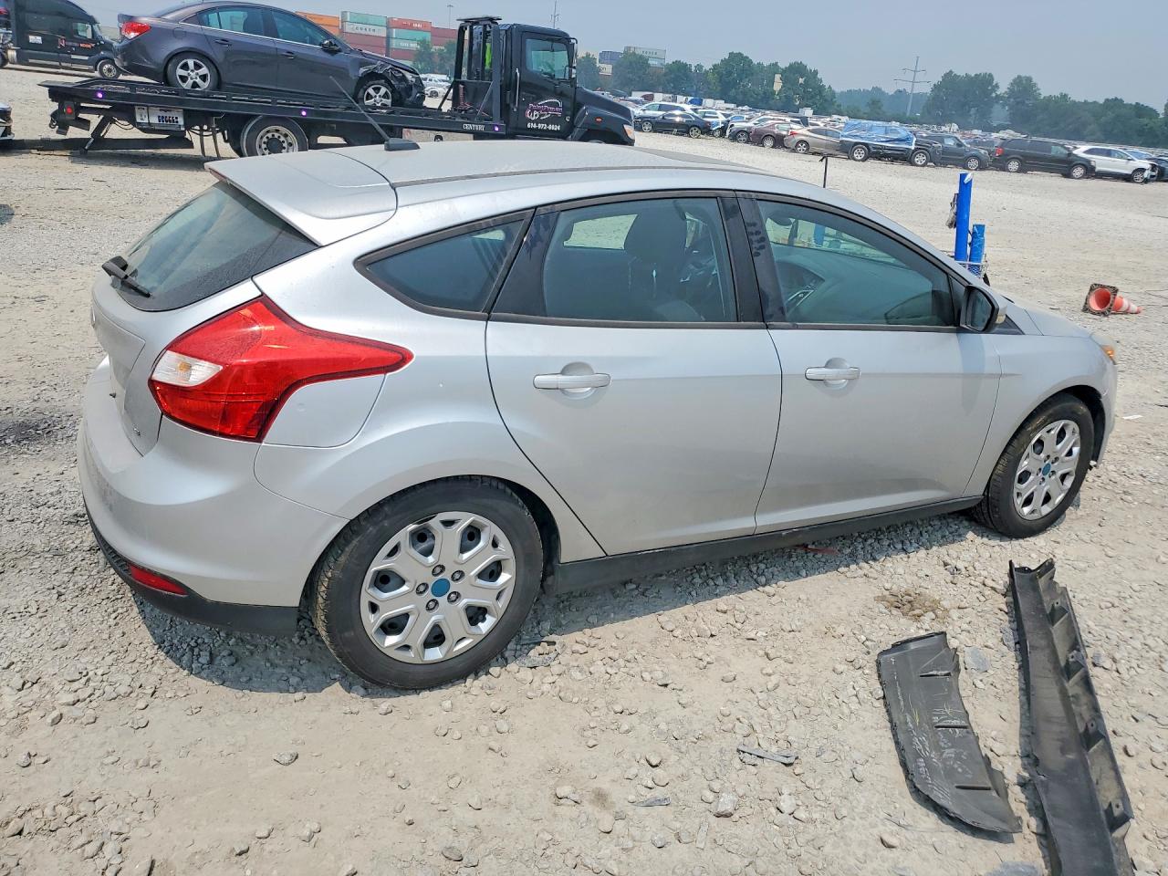 2012 Ford Focus Se Silver vin: 1FAHP3K26CL248146