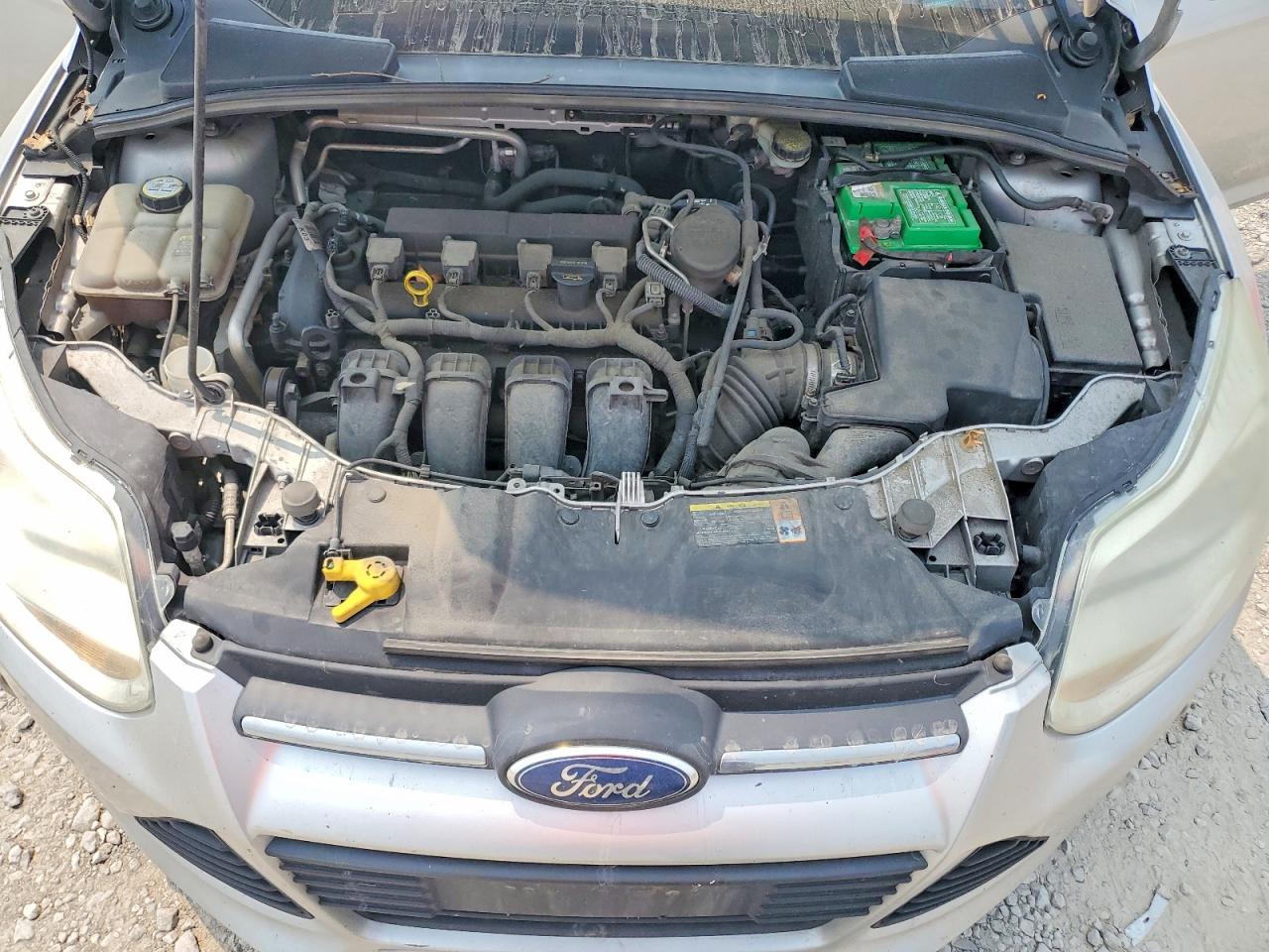 2012 Ford Focus Se Silver vin: 1FAHP3K26CL248146