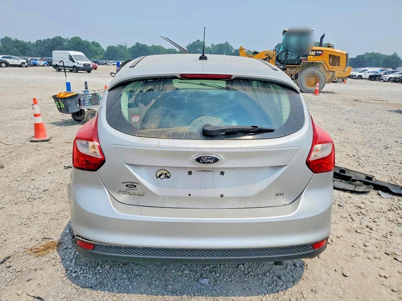 2012 Ford Focus Se Silver vin: 1FAHP3K26CL248146