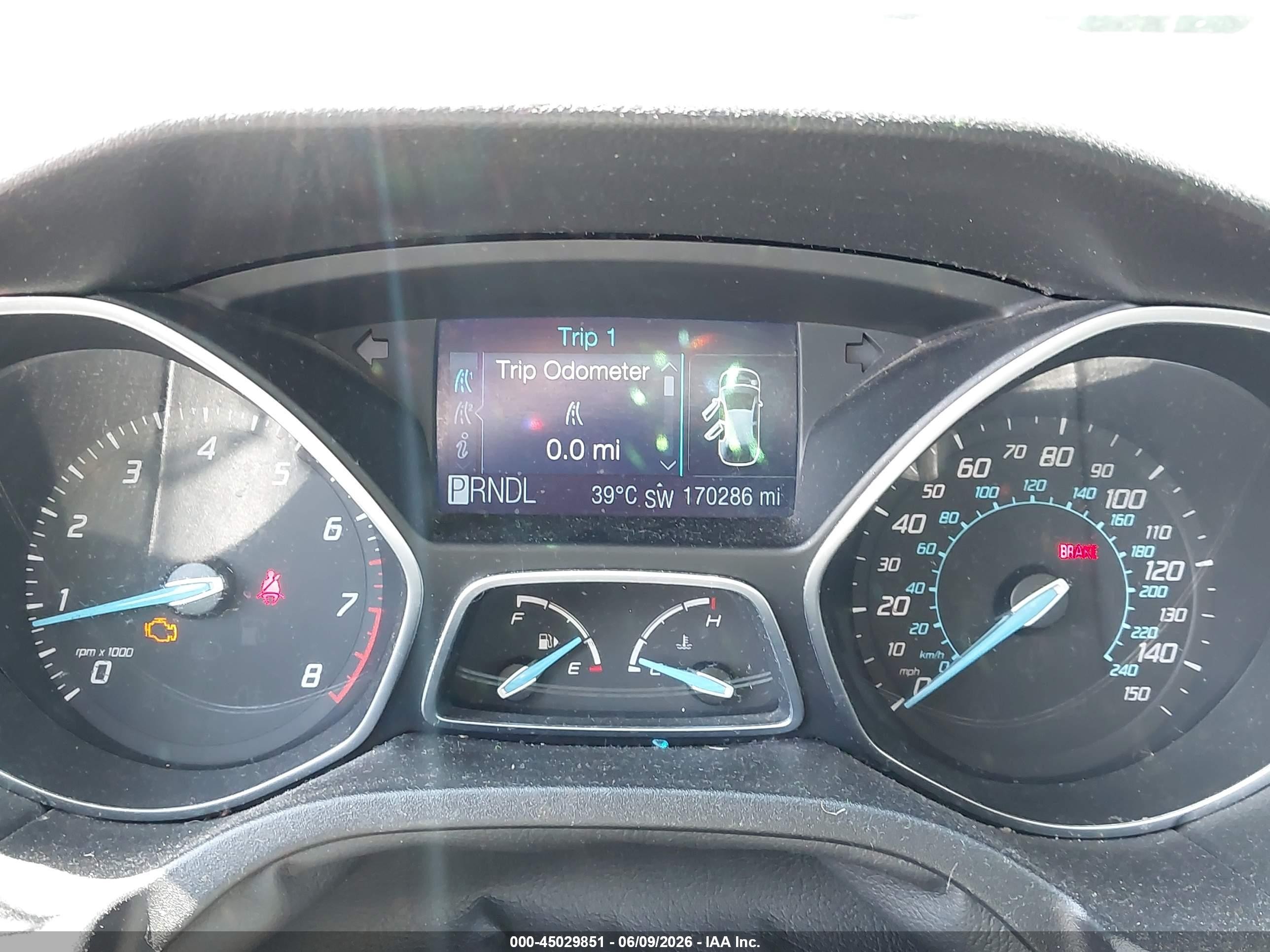 2012 Ford Focus Se Blue vin: 1FAHP3K26CL257042