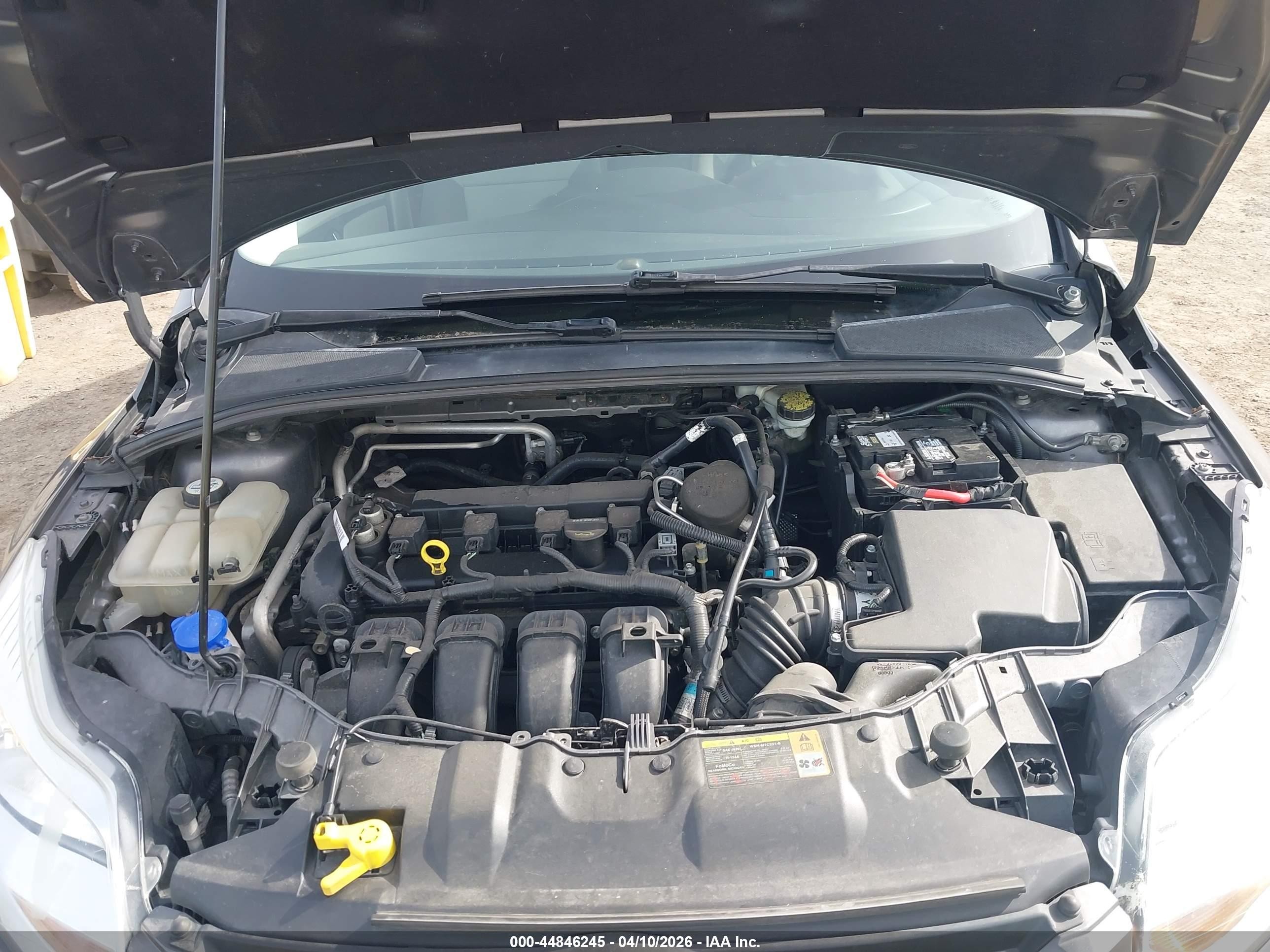 2012 Ford Focus Se Gray vin: 1FAHP3K26CL330748