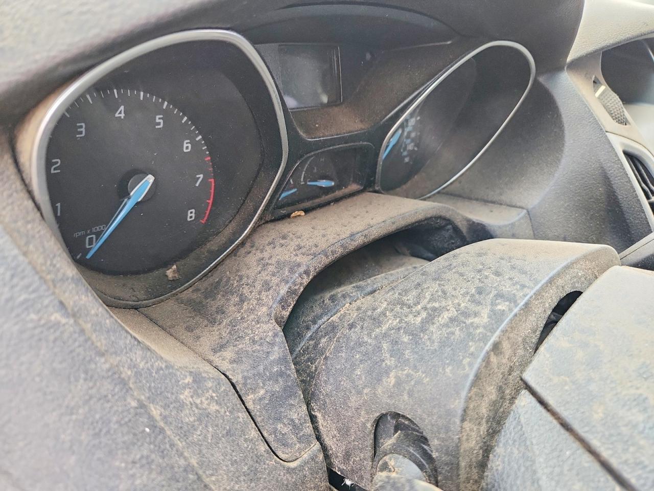 2012 Ford Focus Se Gray vin: 1FAHP3K26CL343984