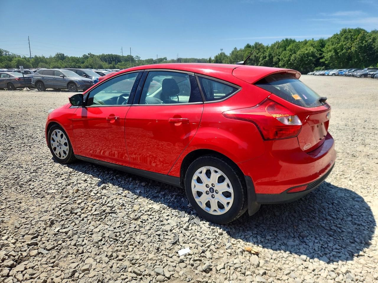 2012 Ford Focus Se Red vin: 1FAHP3K26CL351406