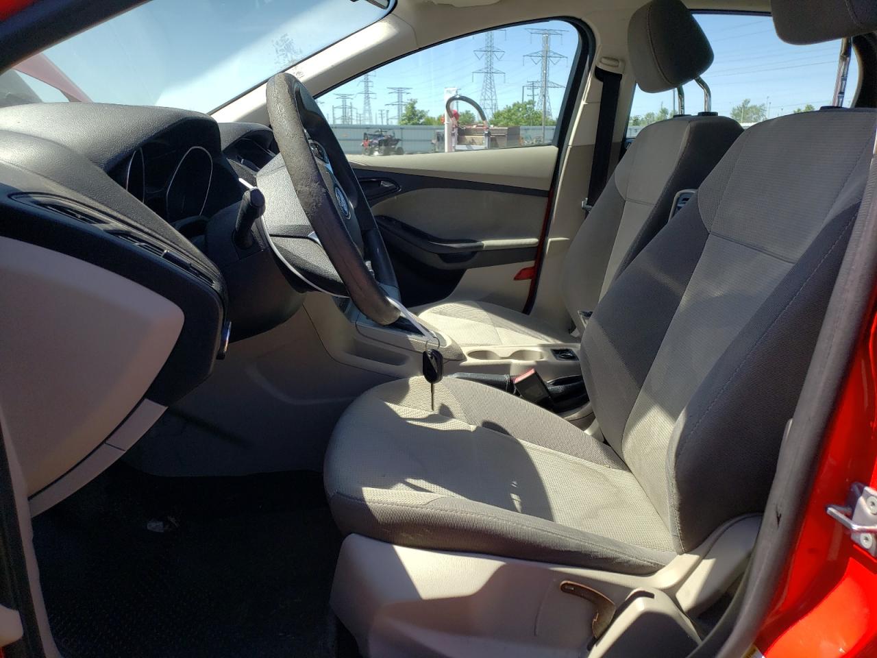 2012 Ford Focus Se Red vin: 1FAHP3K26CL361014