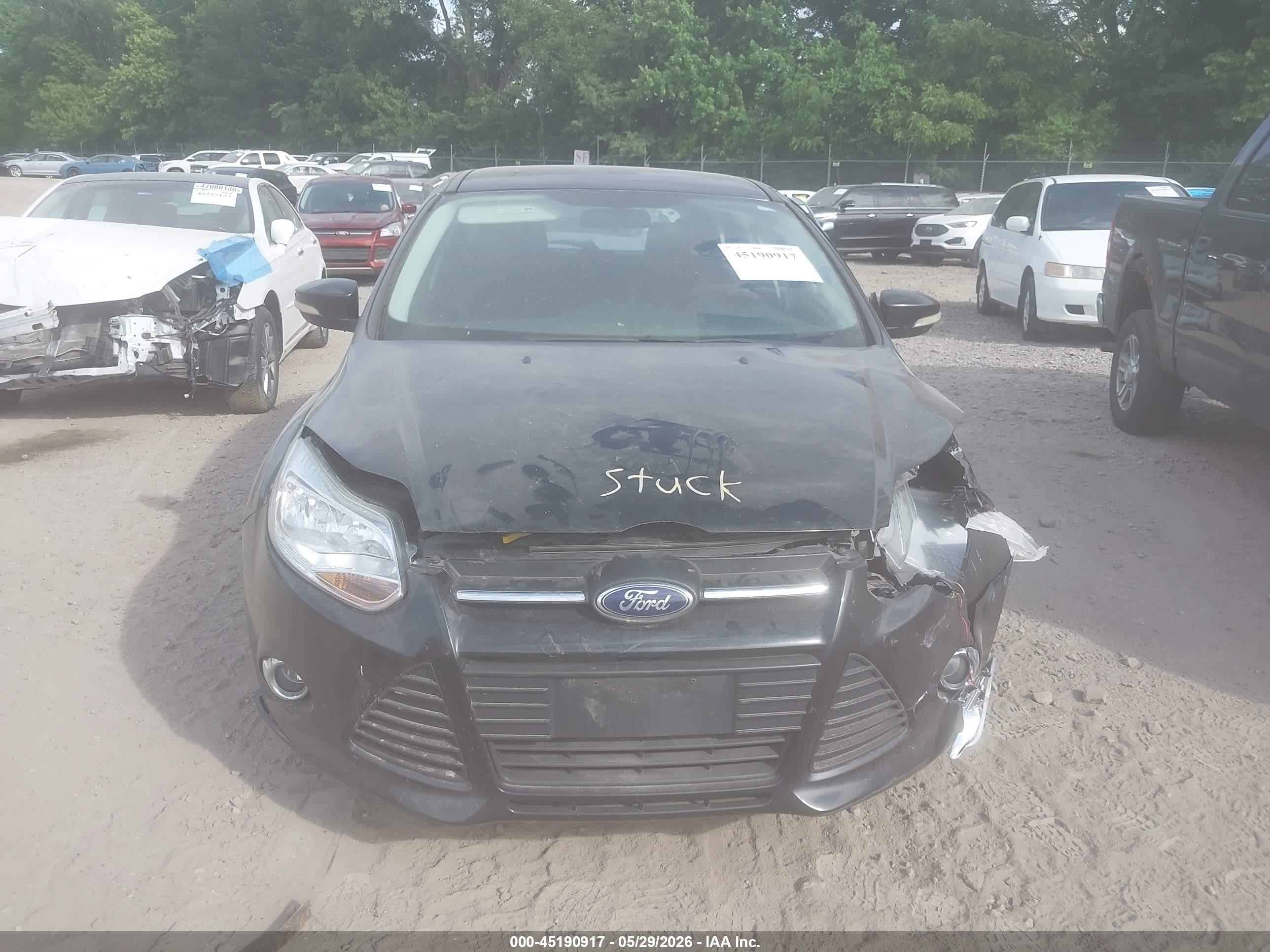 2012 Ford Focus Se Black vin: 1FAHP3K26CL446189