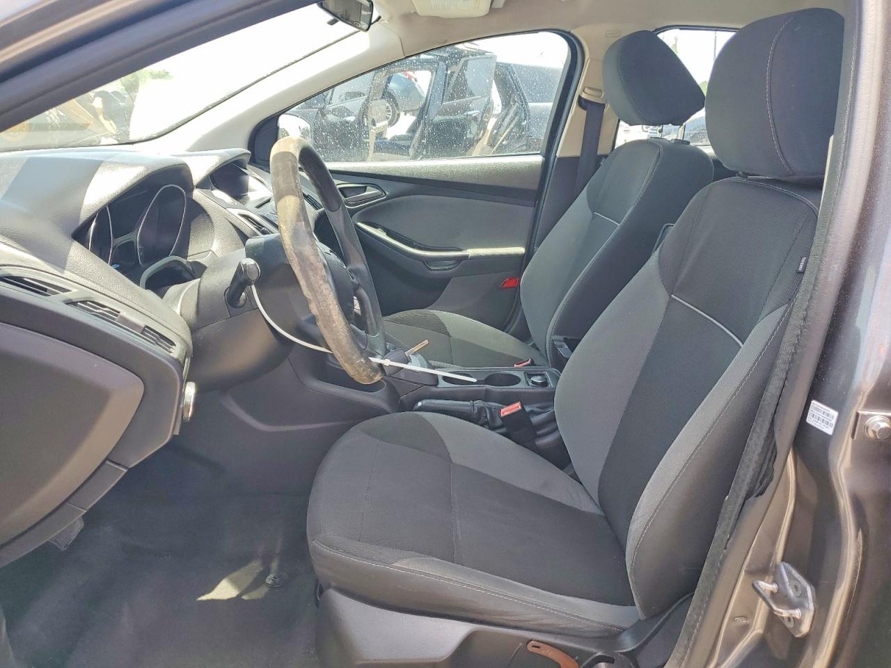 2012 Ford Focus Se Gray vin: 1FAHP3K26CL455345