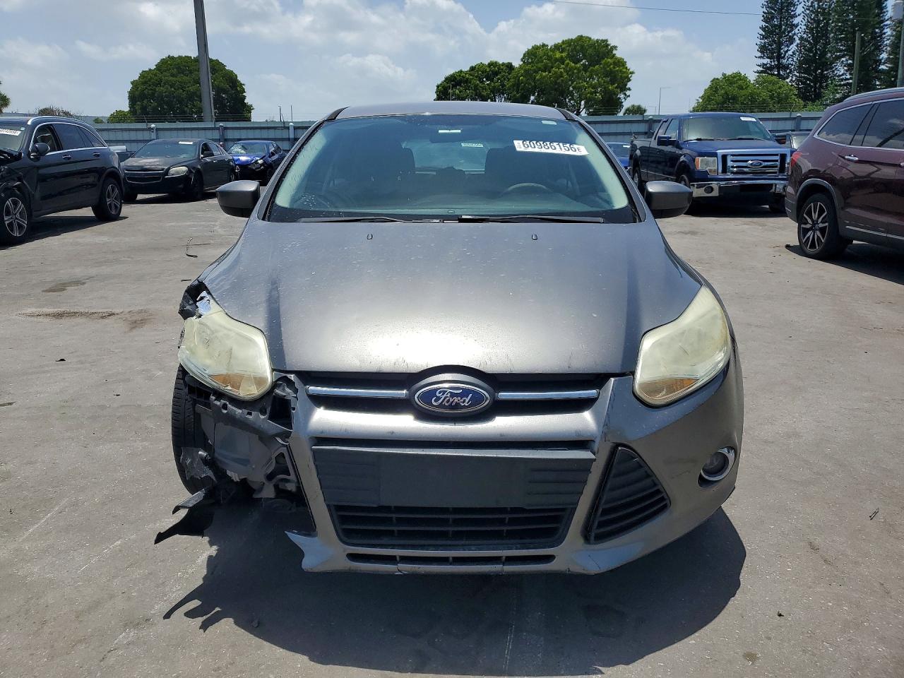 2012 Ford Focus Se Gray vin: 1FAHP3K26CL455345