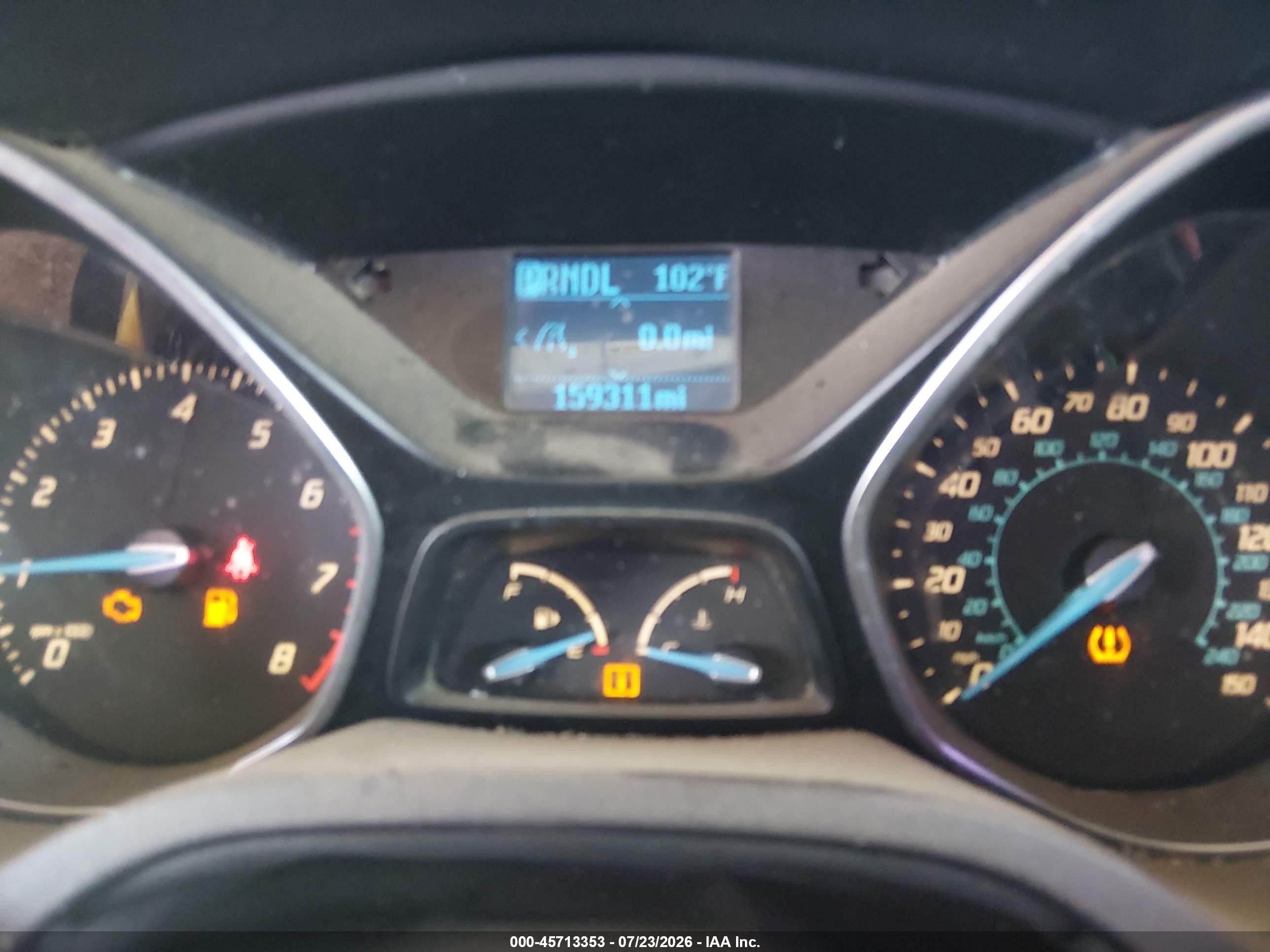 2012 Ford Focus Se Blue vin: 1FAHP3K27CL104380