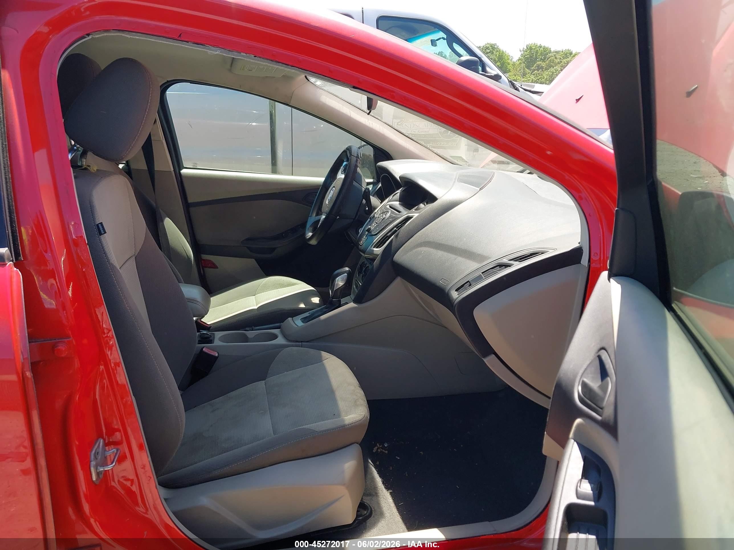 2012 Ford Focus Se Красный vin: 1FAHP3K27CL178897