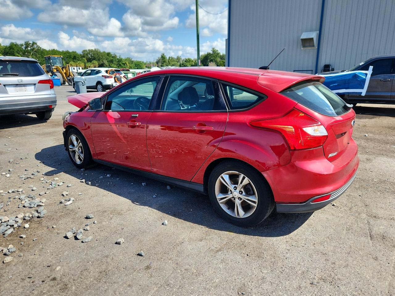 2012 Ford Focus Se Red vin: 1FAHP3K27CL226141