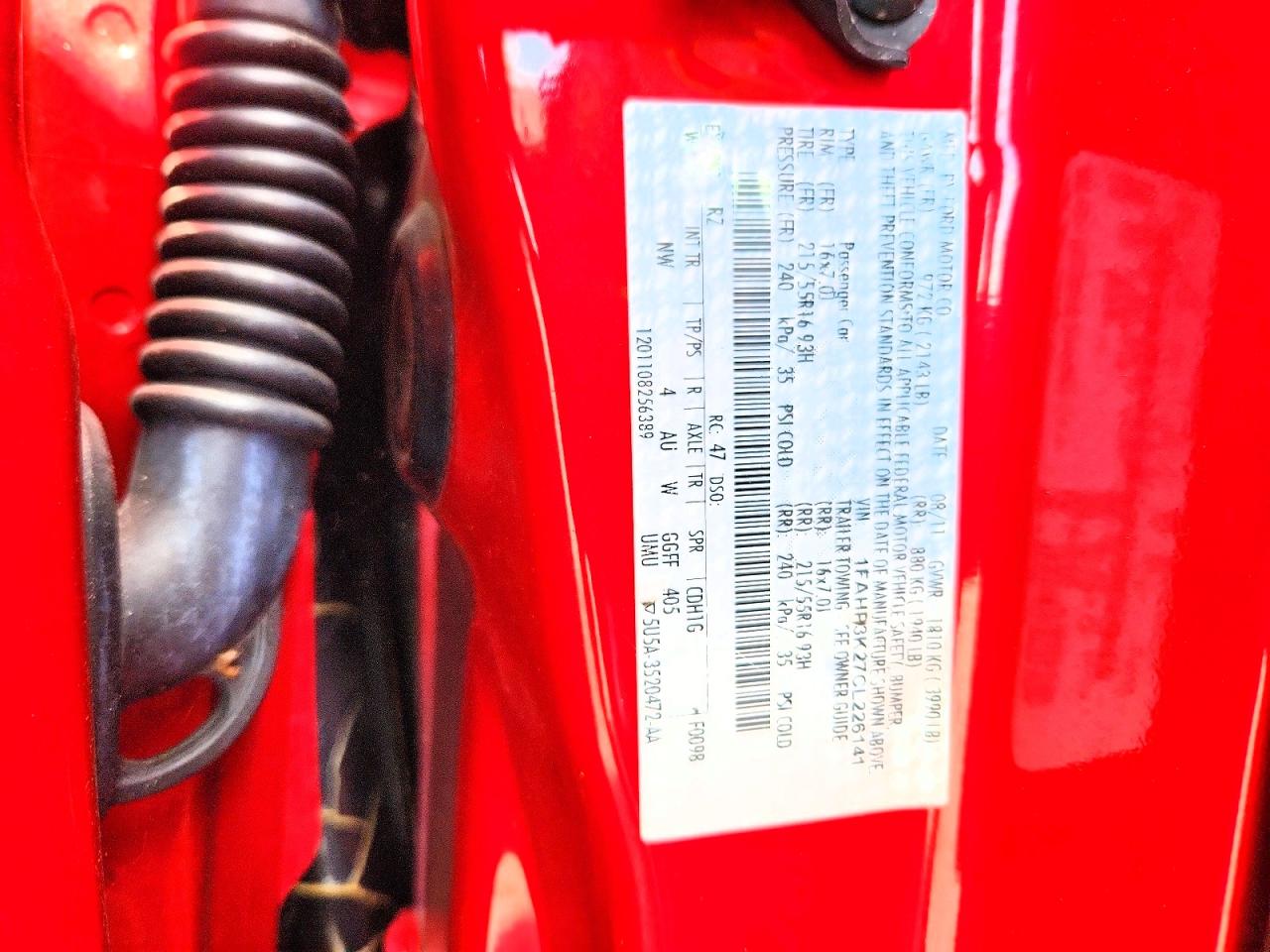 2012 Ford Focus Se Red vin: 1FAHP3K27CL226141