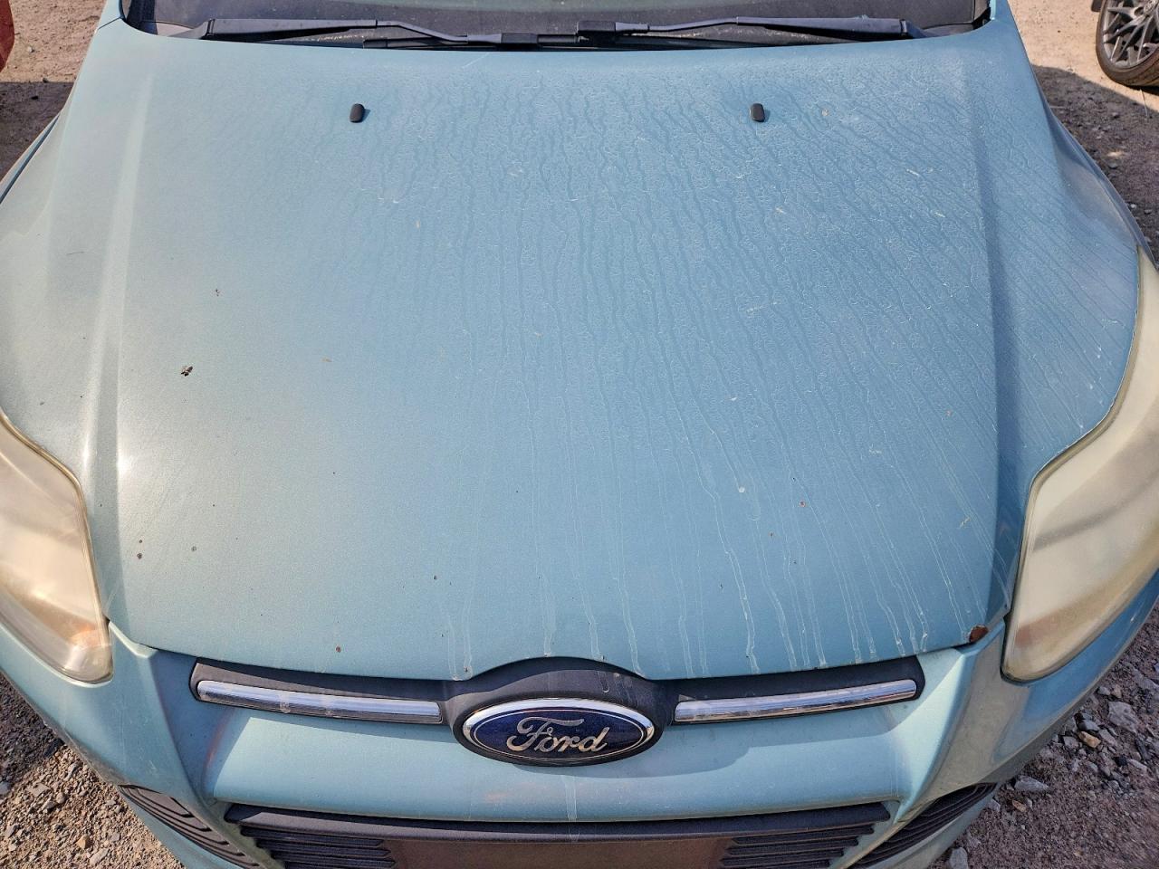 2012 Ford Focus Se Turquoise vin: 1FAHP3K27CL240489