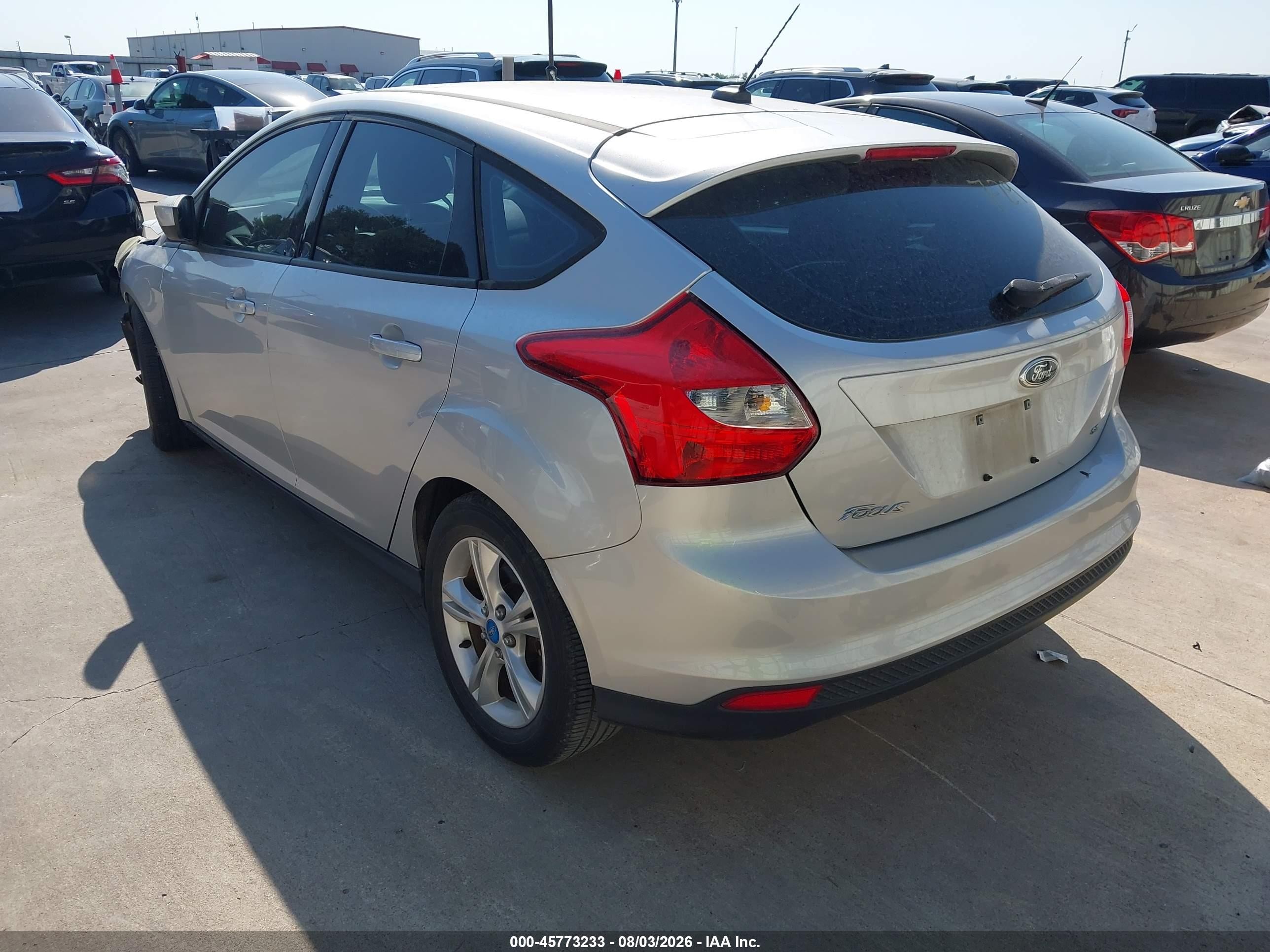 2012 Ford Focus Se Silver vin: 1FAHP3K27CL250116
