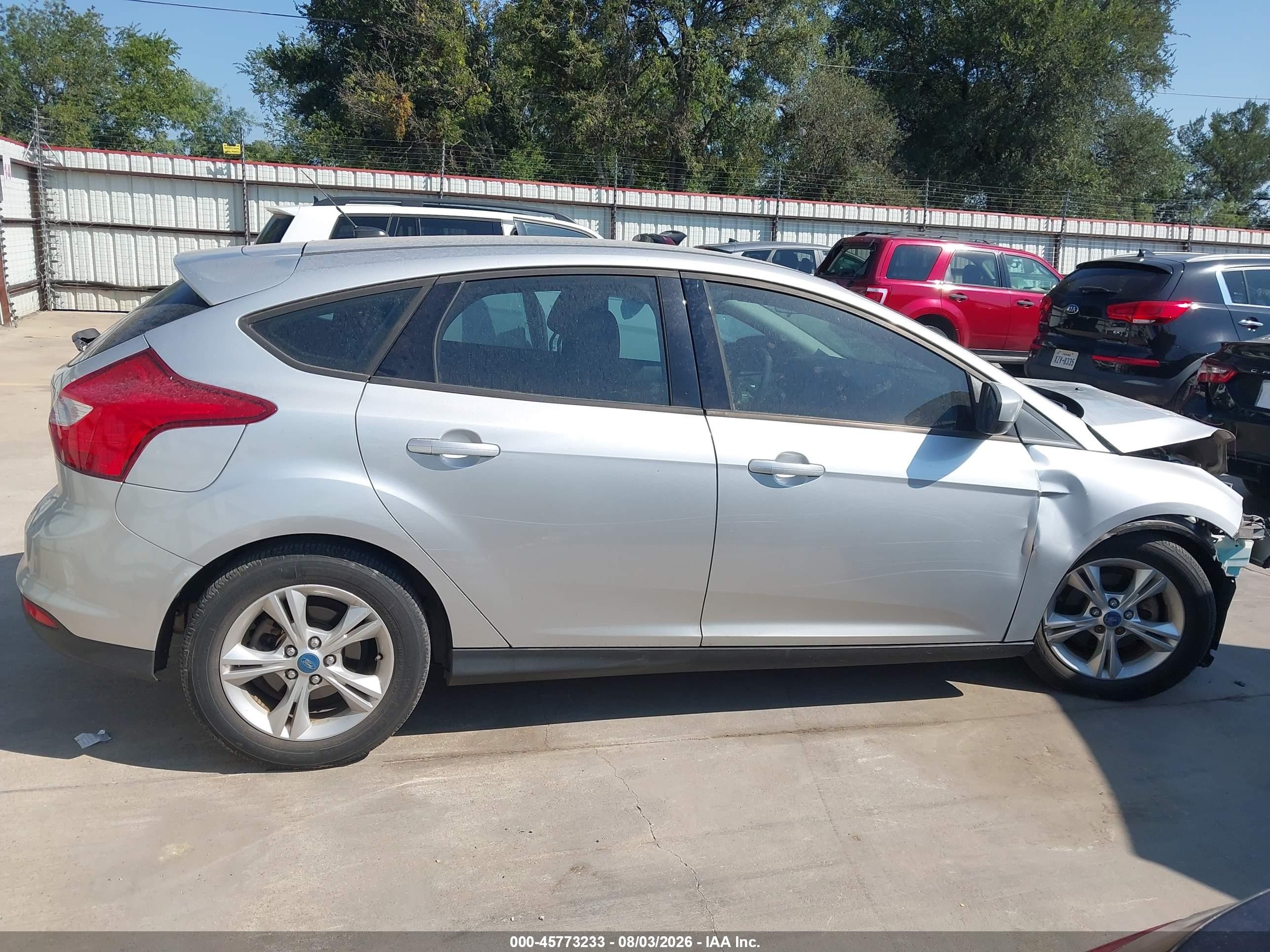 2012 Ford Focus Se Silver vin: 1FAHP3K27CL250116