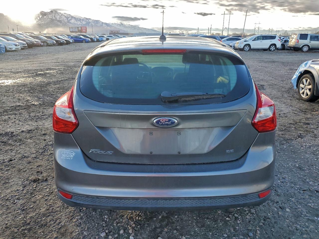 2012 Ford Focus Se Серый vin: 1FAHP3K27CL333576