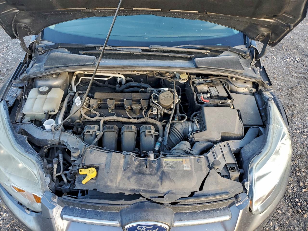 2012 Ford Focus Se Серый vin: 1FAHP3K27CL333576