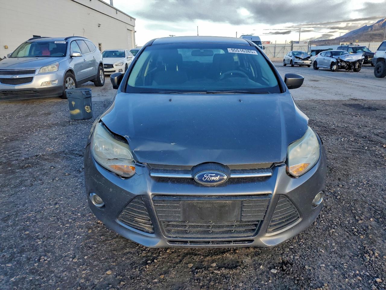 2012 Ford Focus Se Серый vin: 1FAHP3K27CL333576