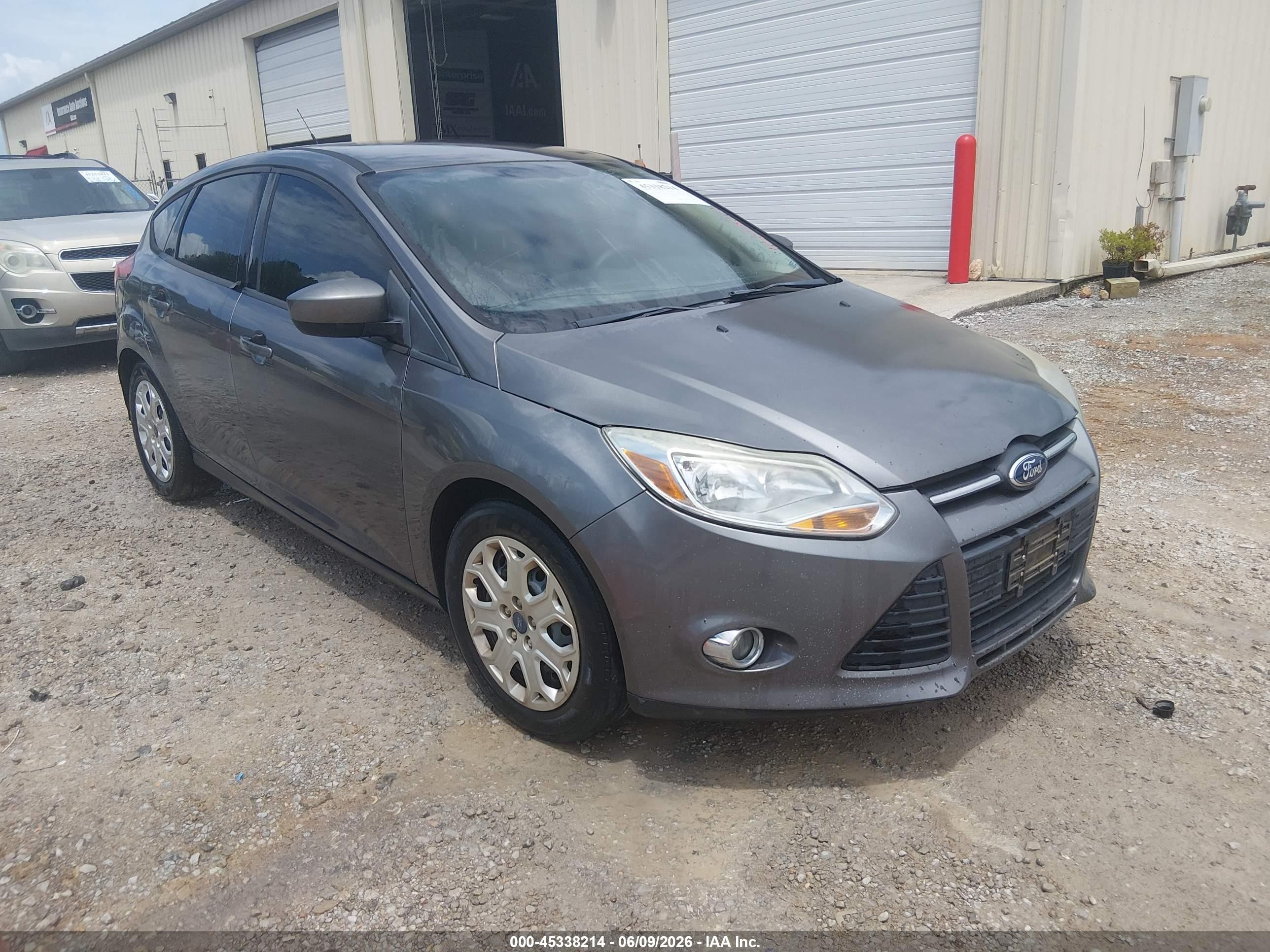 2012 Ford Focus Se Серый vin: 1FAHP3K27CL428431