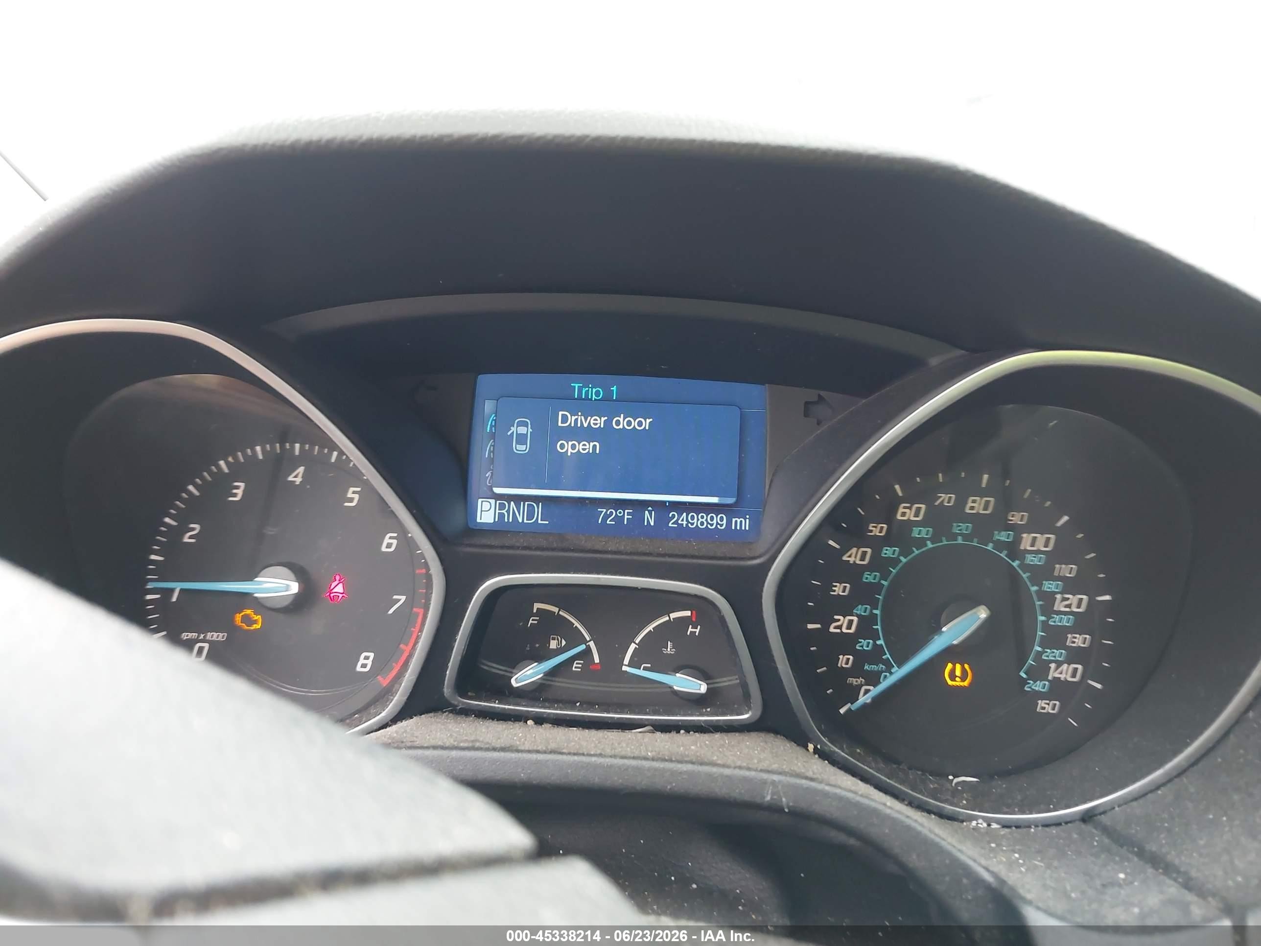 2012 Ford Focus Se Серый vin: 1FAHP3K27CL428431