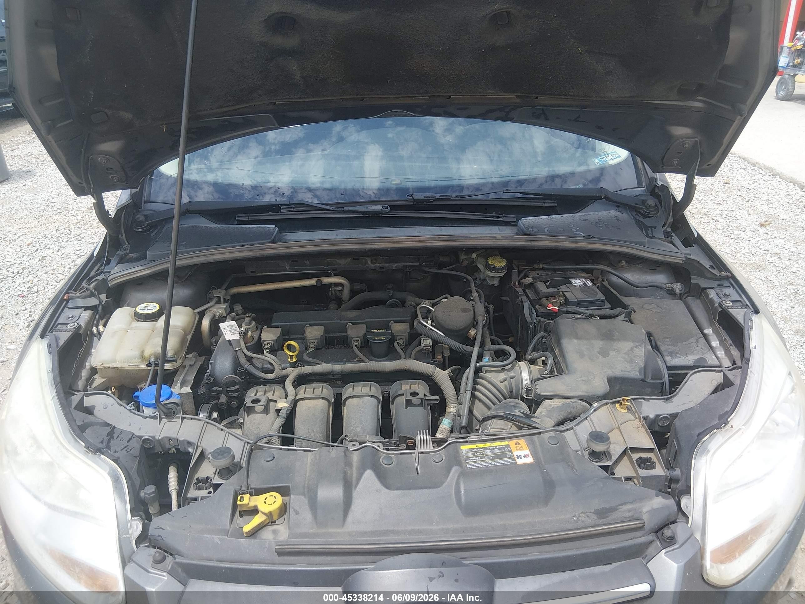 2012 Ford Focus Se Серый vin: 1FAHP3K27CL428431