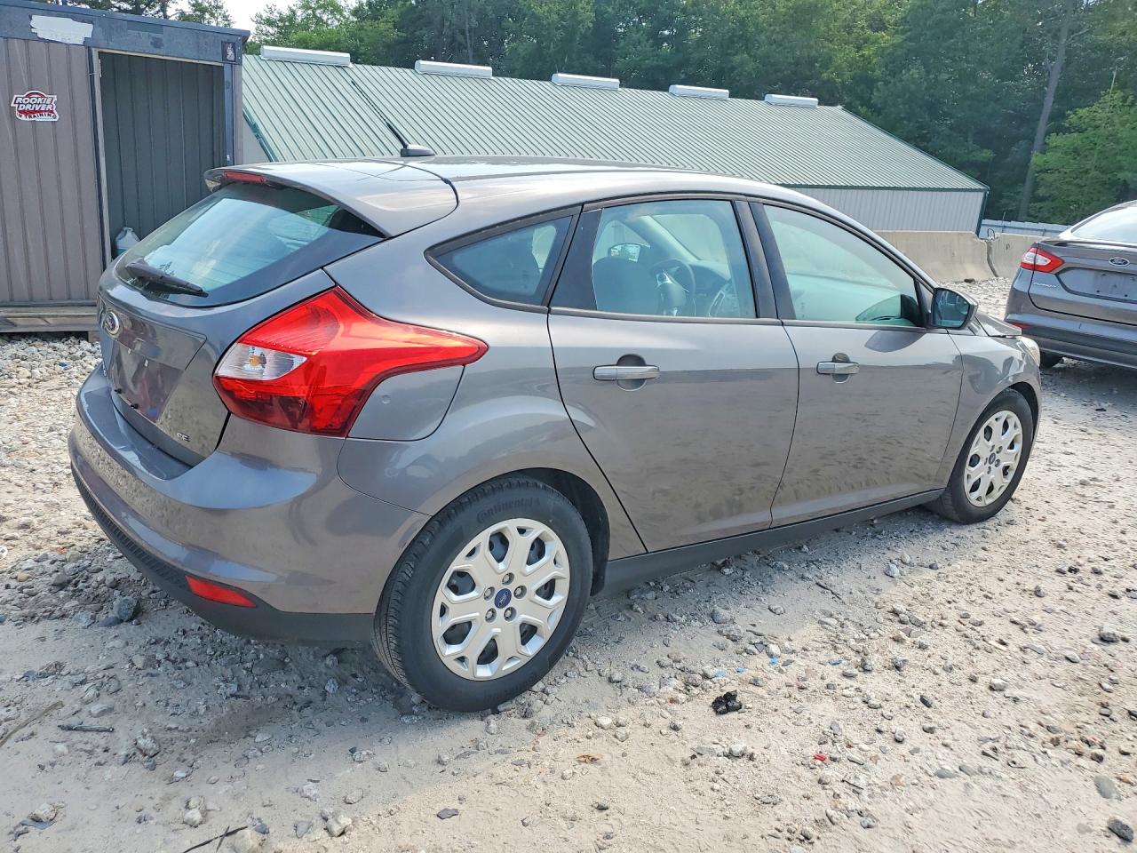 2012 Ford Focus Se Gray vin: 1FAHP3K27CL441566