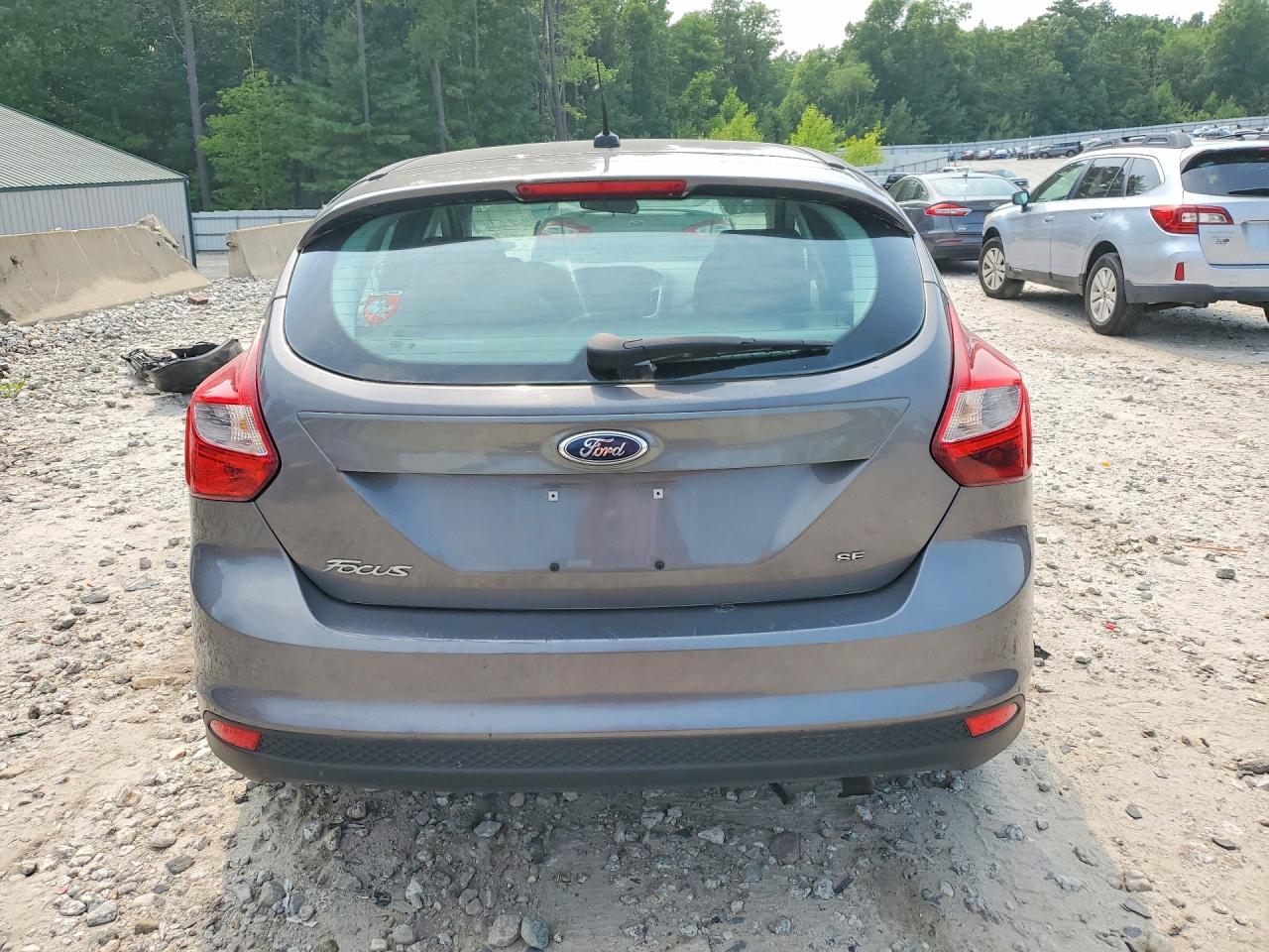 2012 Ford Focus Se Gray vin: 1FAHP3K27CL441566