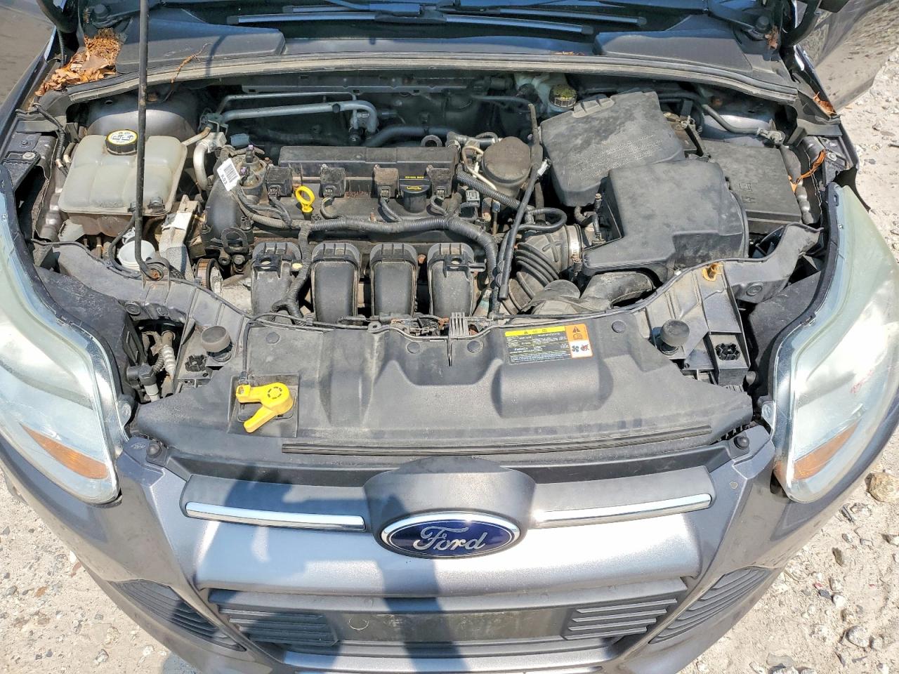 2012 Ford Focus Se Gray vin: 1FAHP3K27CL441566