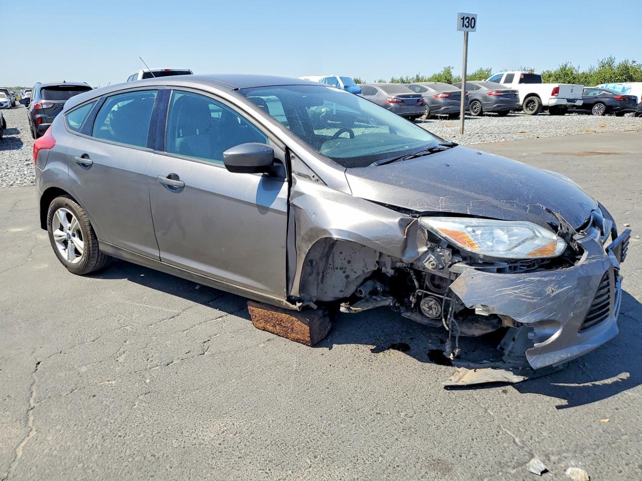 2012 Ford Focus Se Charcoal vin: 1FAHP3K27CL450929