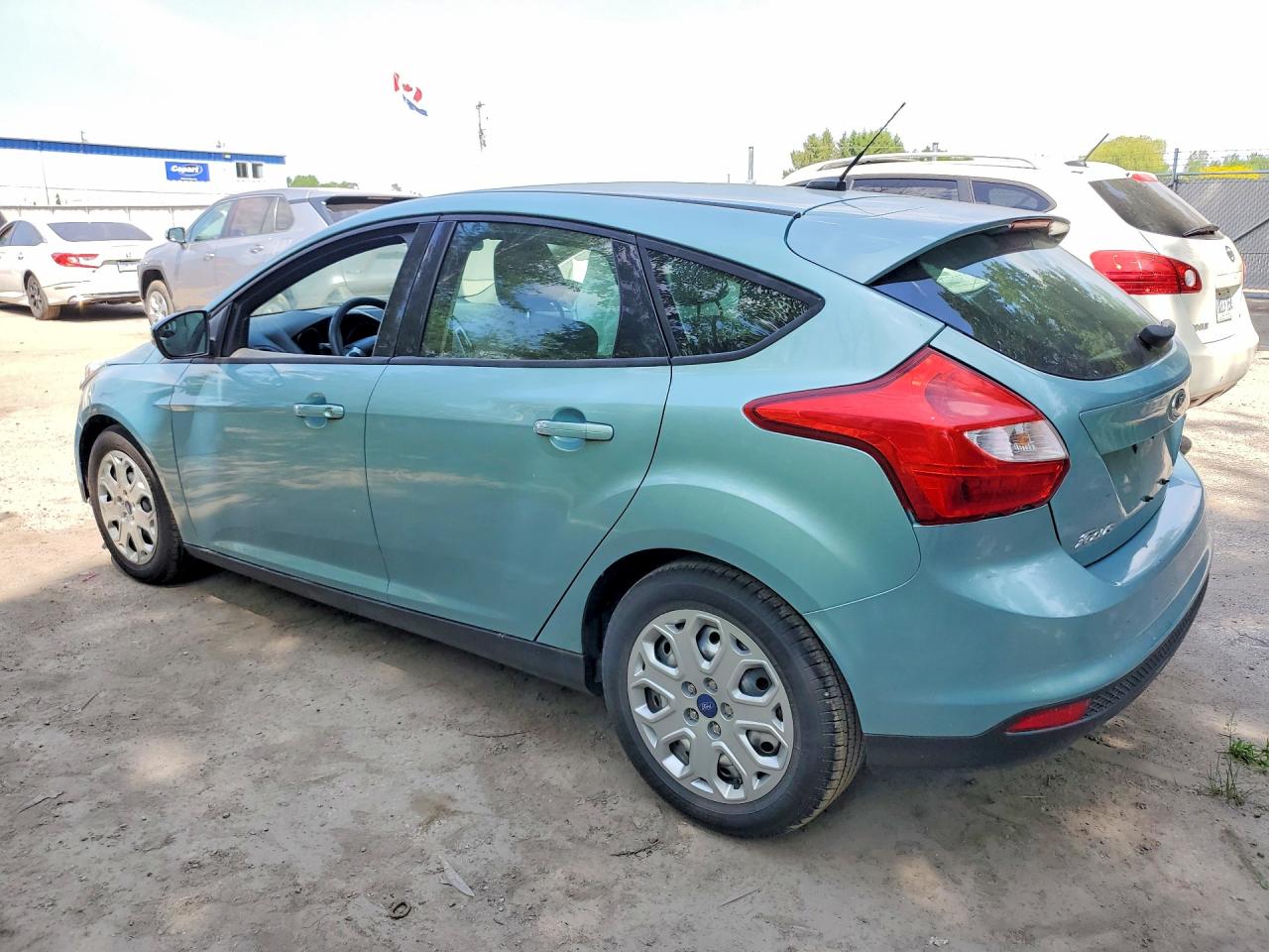 2012 Ford Focus Se Blue vin: 1FAHP3K28CL181761