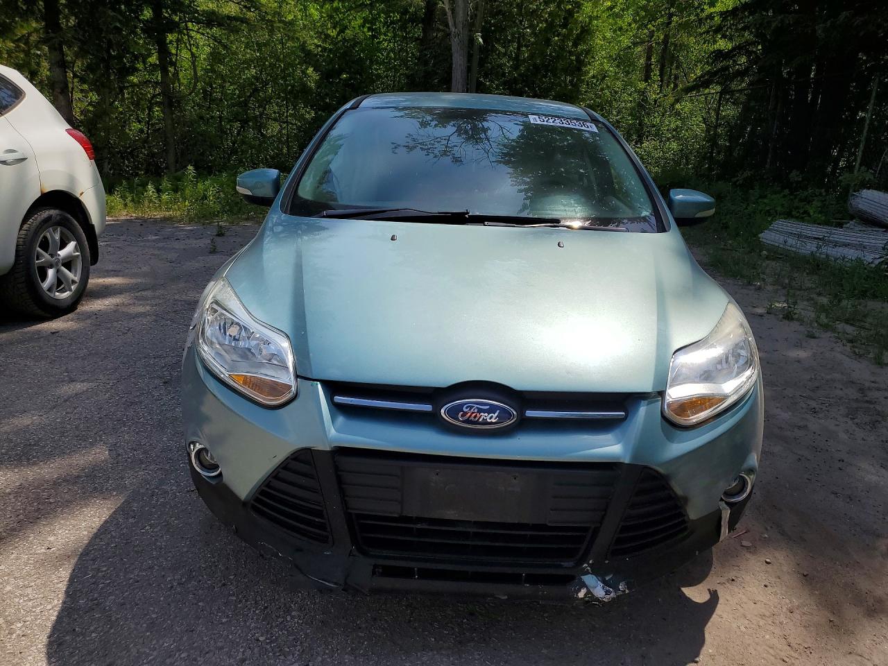 2012 Ford Focus Se Blue vin: 1FAHP3K28CL181761