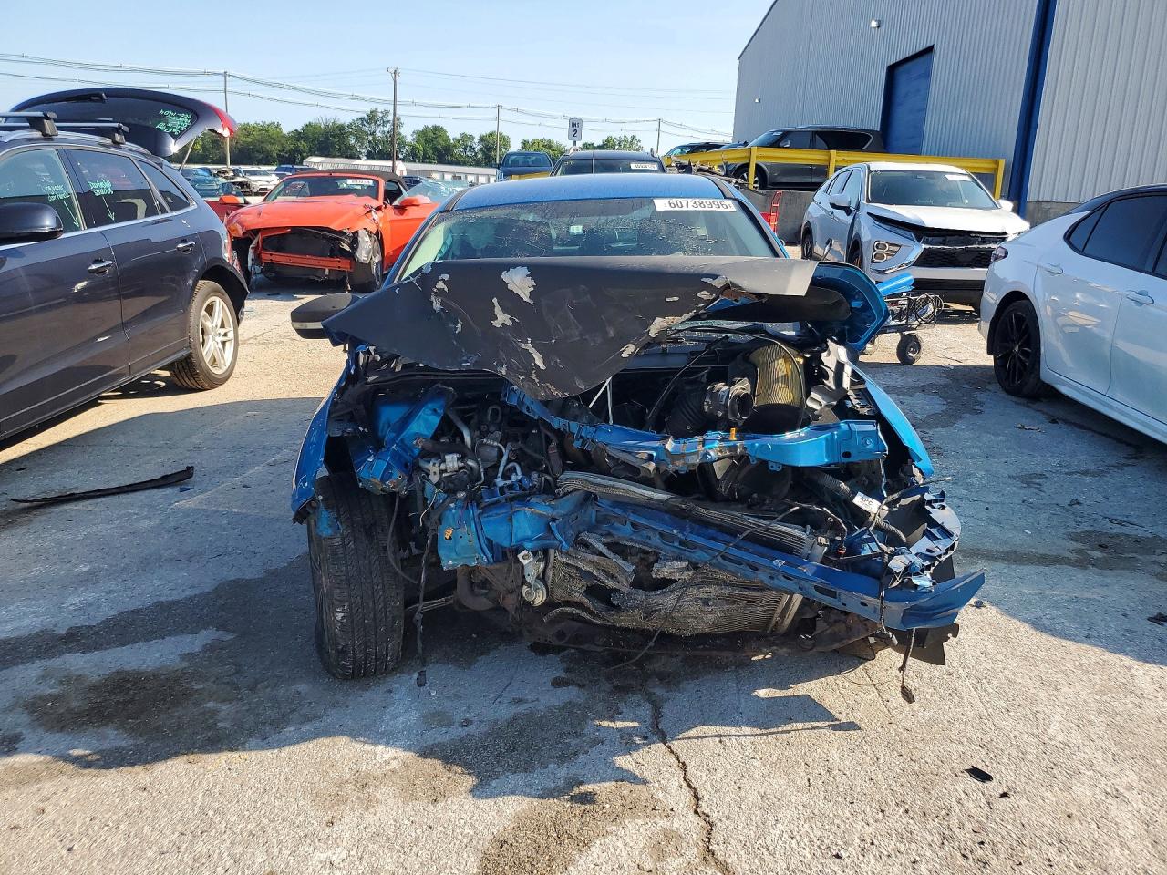 2012 Ford Focus Se Blue vin: 1FAHP3K28CL226651