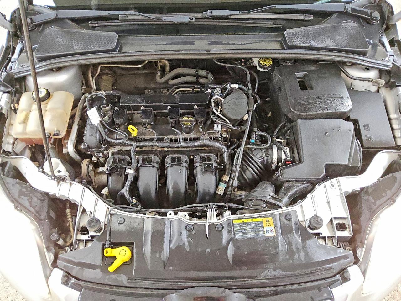 2012 Ford Focus Se Silver vin: 1FAHP3K28CL321565