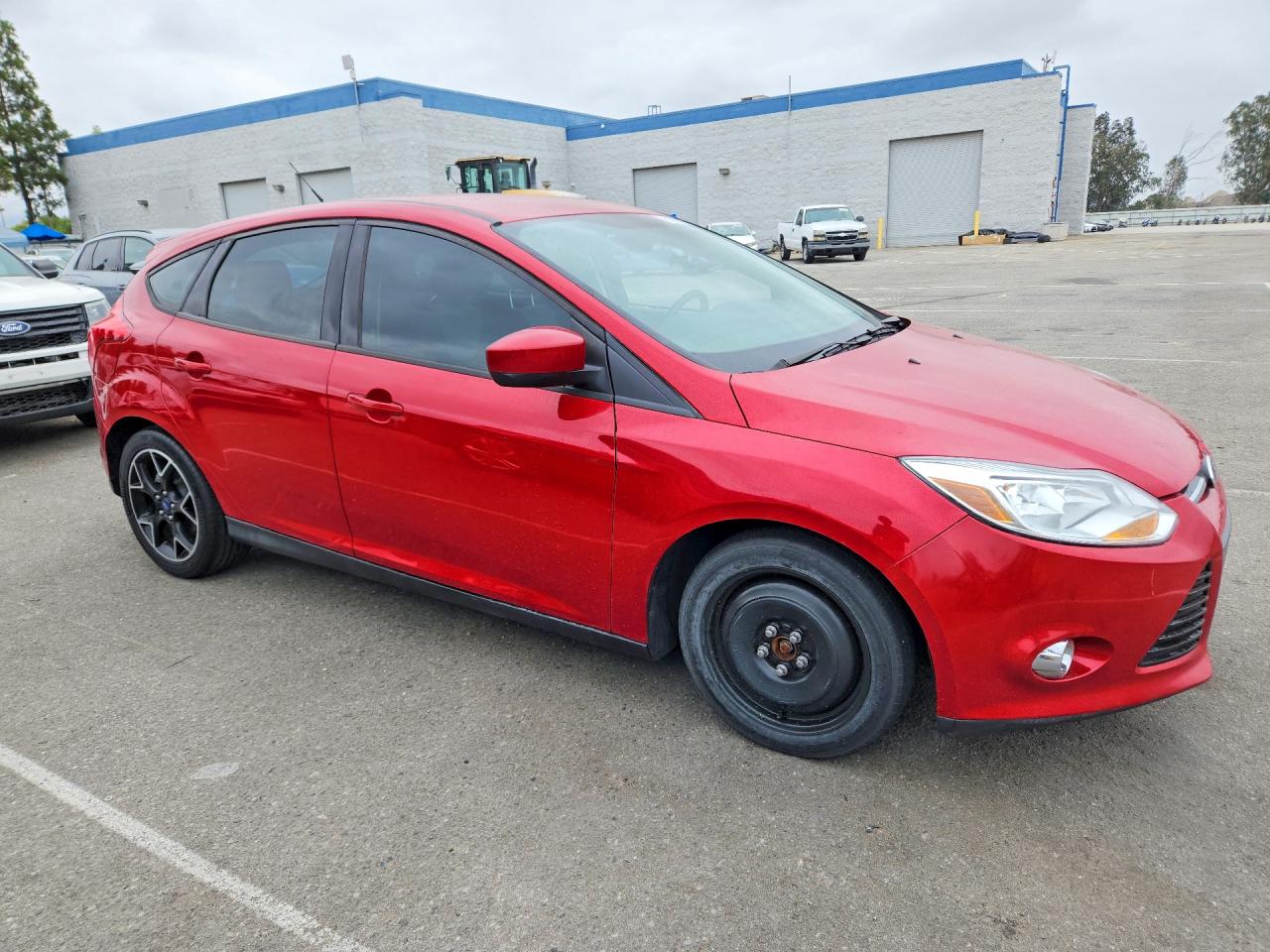2012 Ford Focus Se Red vin: 1FAHP3K28CL330489