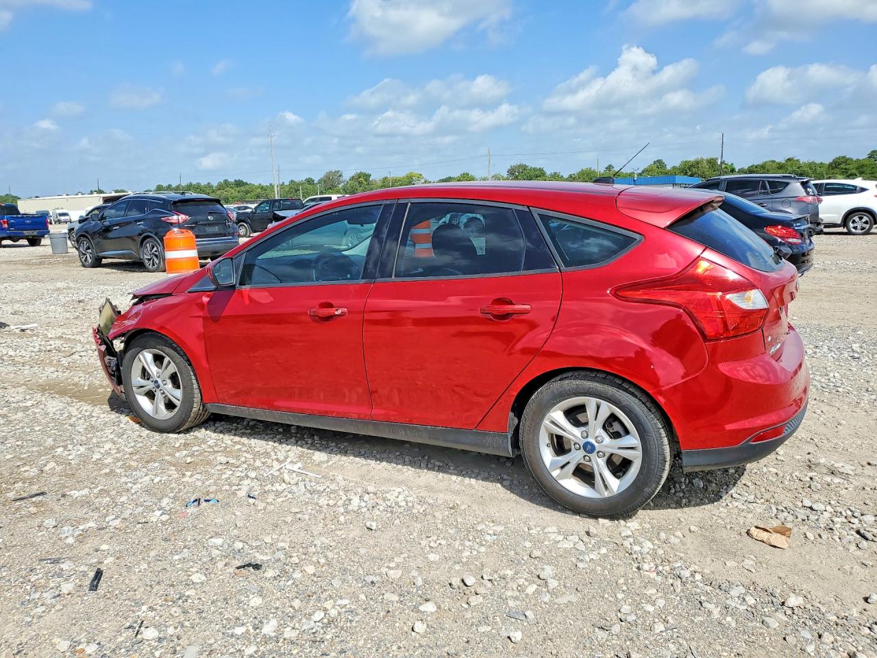 2012 Ford Focus Se Red vin: 1FAHP3K28CL476181