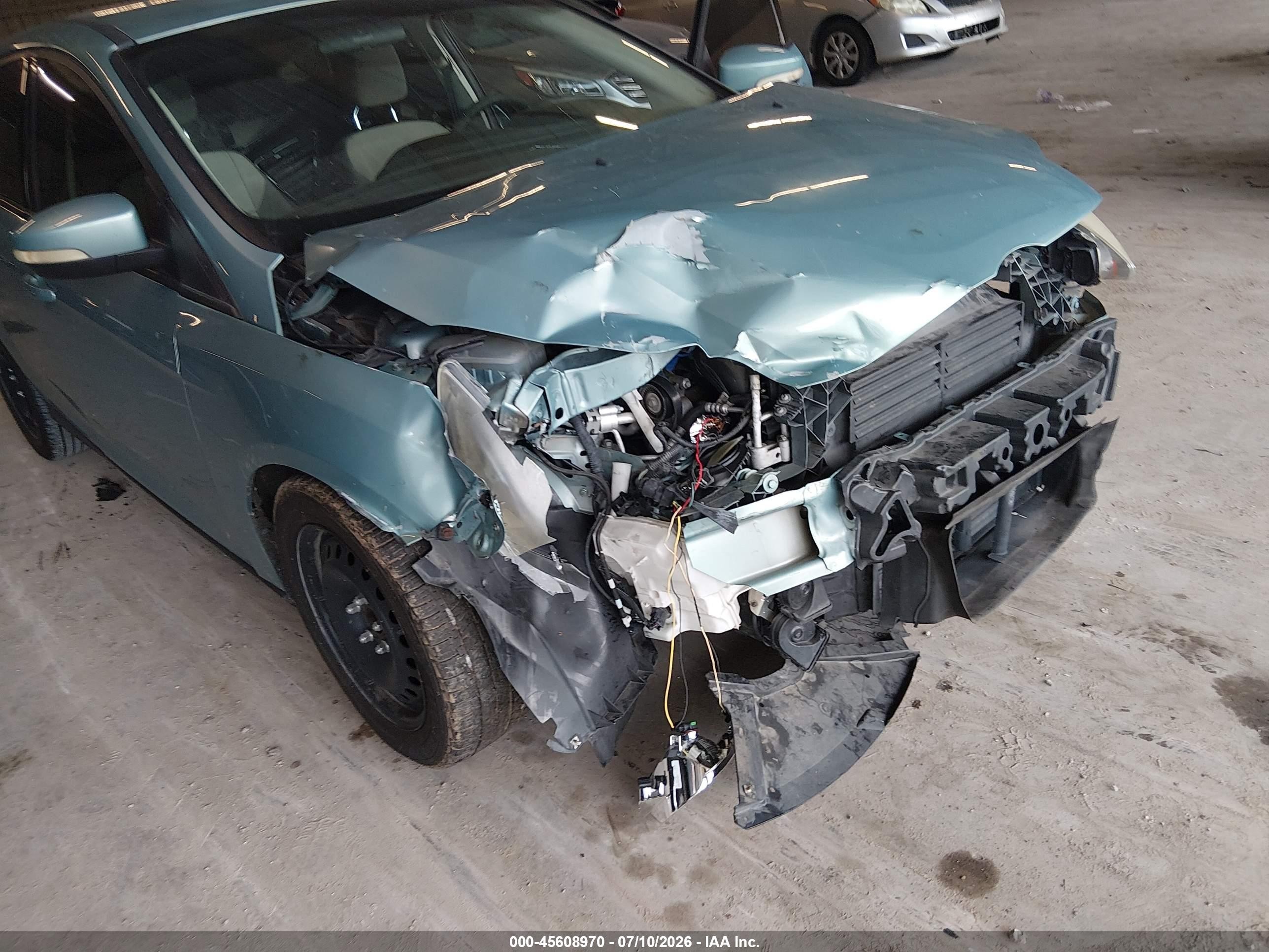 2012 Ford Focus Se Green vin: 1FAHP3K29CL154228