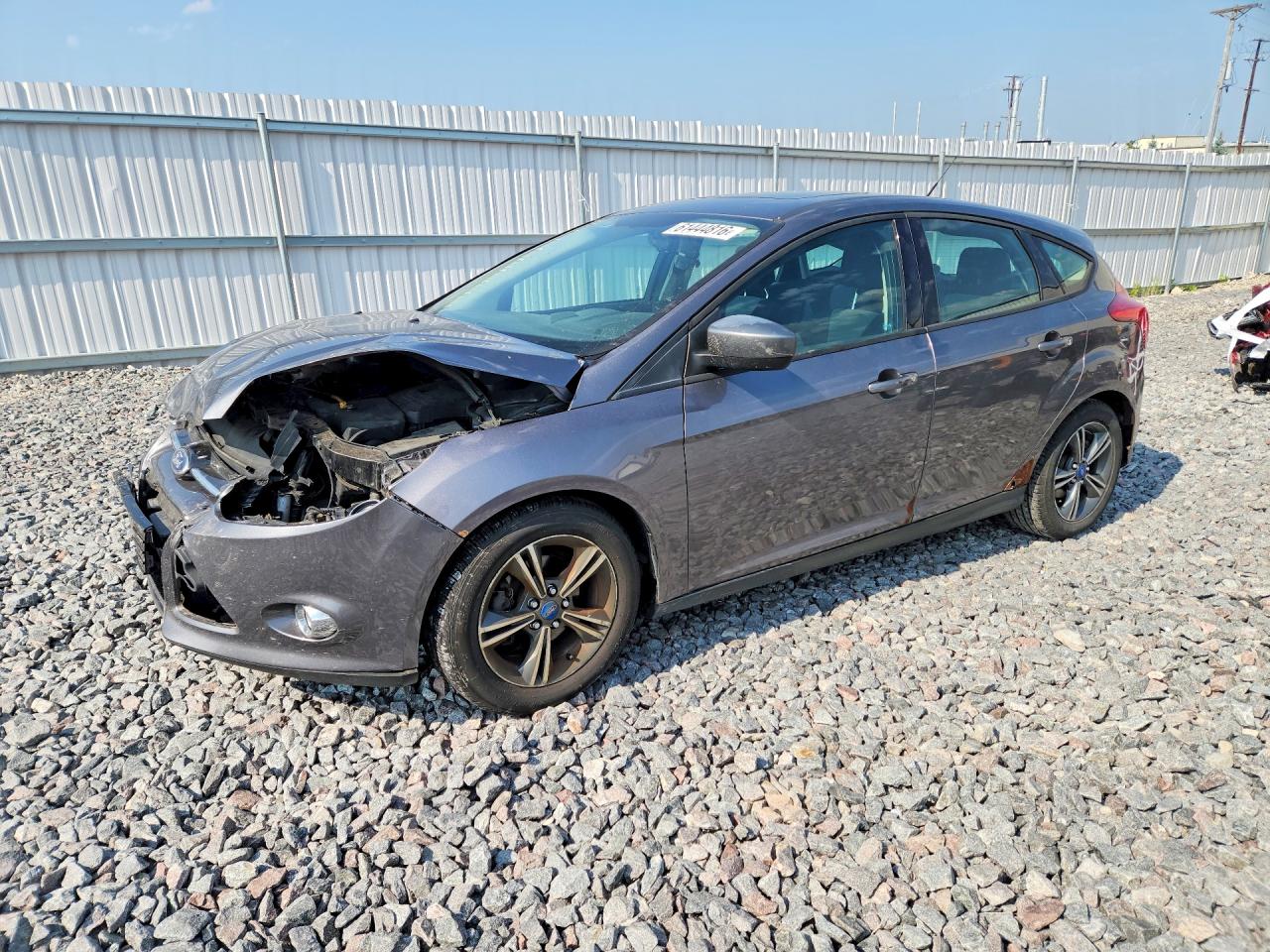 2012 Ford Focus Se Gray vin: 1FAHP3K29CL173183