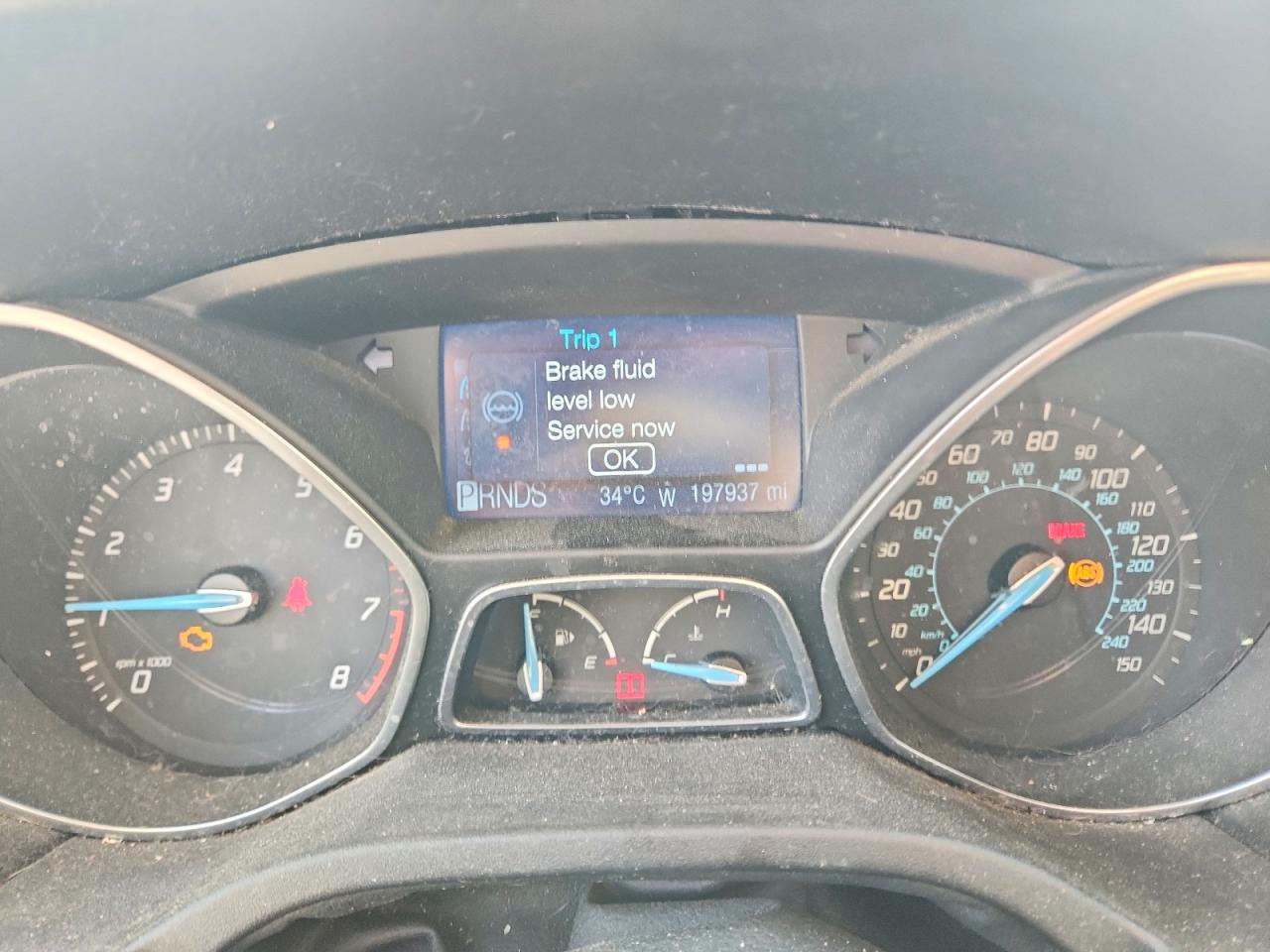 2012 Ford Focus Se Gray vin: 1FAHP3K29CL173183