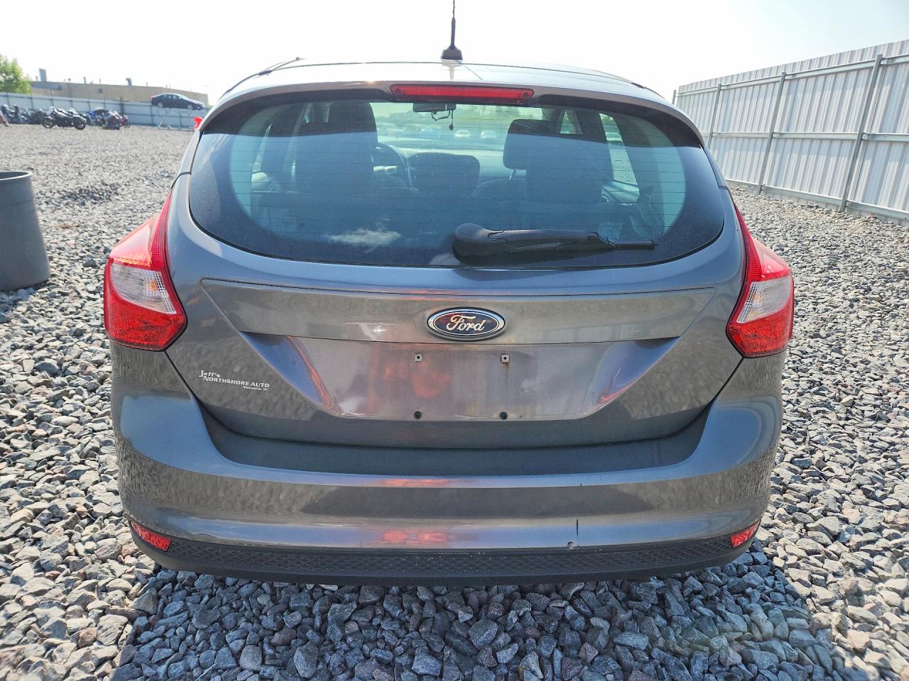 2012 Ford Focus Se Gray vin: 1FAHP3K29CL173183