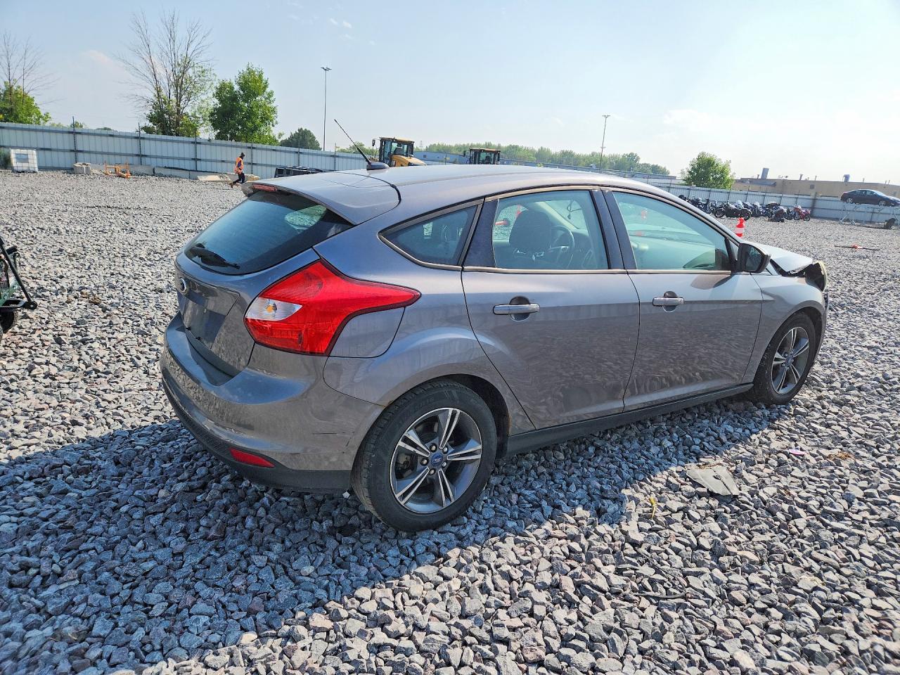 2012 Ford Focus Se Gray vin: 1FAHP3K29CL173183
