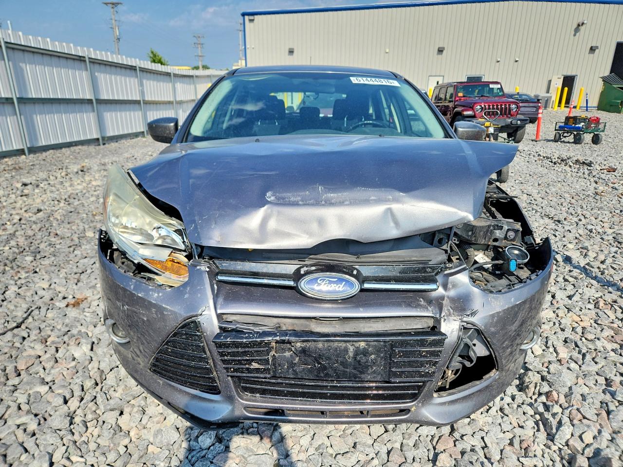 2012 Ford Focus Se Gray vin: 1FAHP3K29CL173183