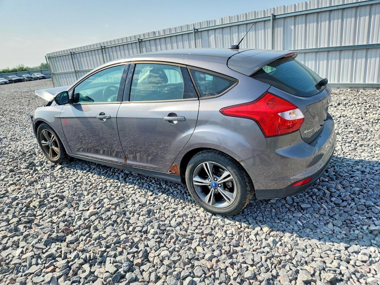 2012 Ford Focus Se Gray vin: 1FAHP3K29CL173183