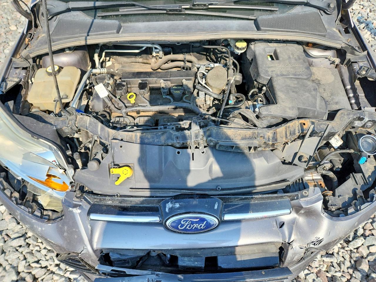 2012 Ford Focus Se Gray vin: 1FAHP3K29CL173183